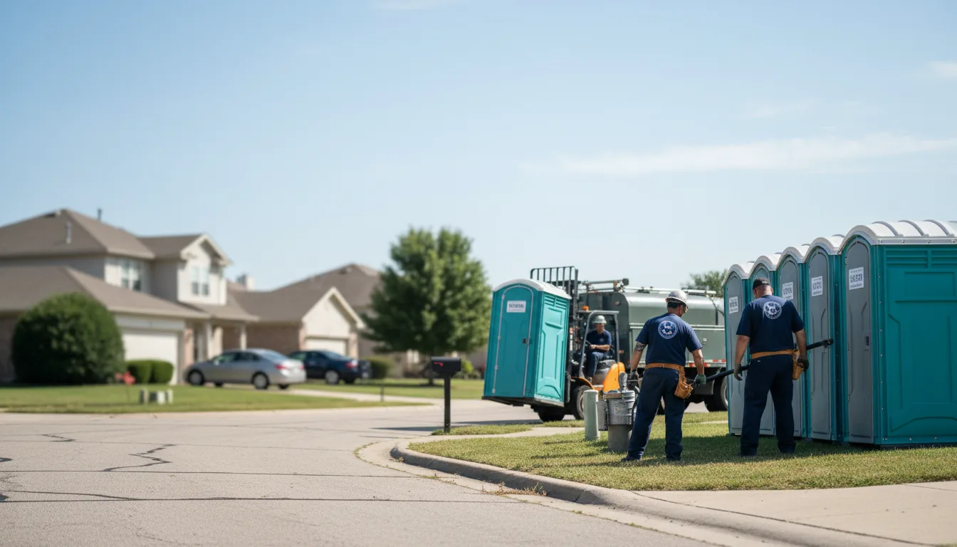 Porta Potty Rental in Milford, OH near me